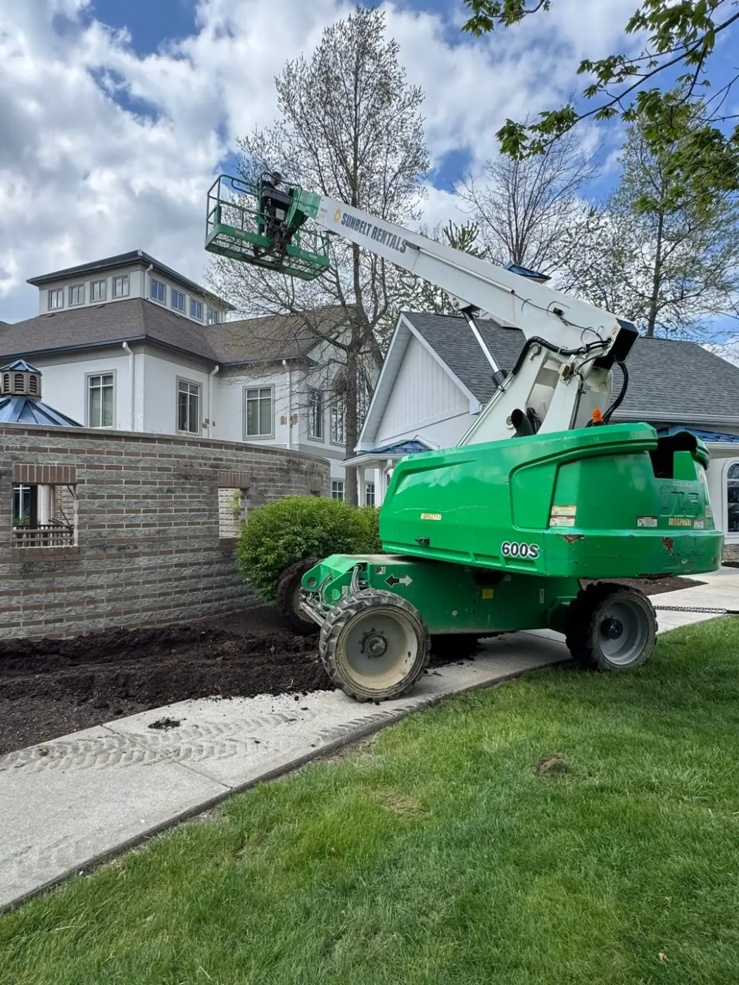 Commercial roof inspection documented in Avon